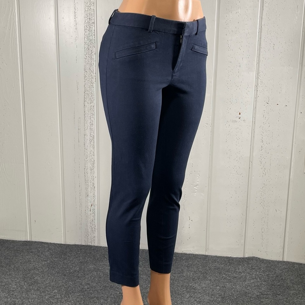 *GAP Women's Indigo True Blue Skinny Belted Pants Sz 6